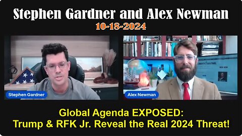 Global Agenda EXPOSED: Trump & RFK Jr. Reveal the Real 2024 Threat!