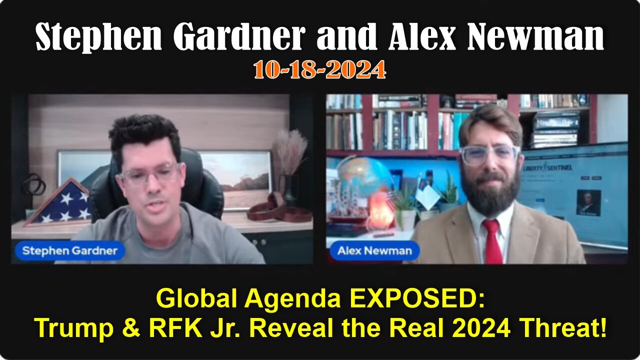 Global Agenda EXPOSED: Trump & RFK Jr. Reveal the Real 2024 Threat!