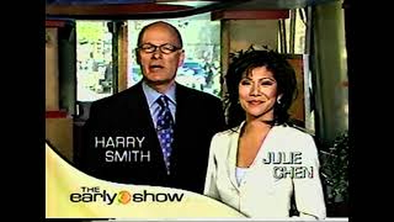 April 19, 2005 - Harry Smith & Julie Chen 'CBS This Morning' Promo