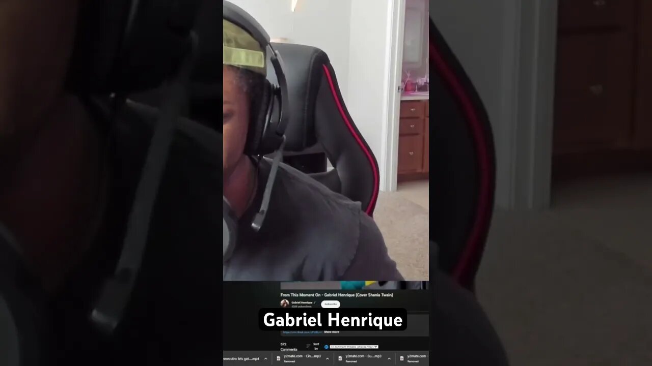 From This Moment On - Gabriel Henrique (Cover Shania Twain) REACTION! #shorts