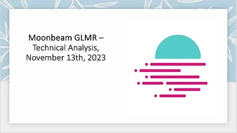 Moonbeam GLMR - Technical Analysis, November 13th, 2023