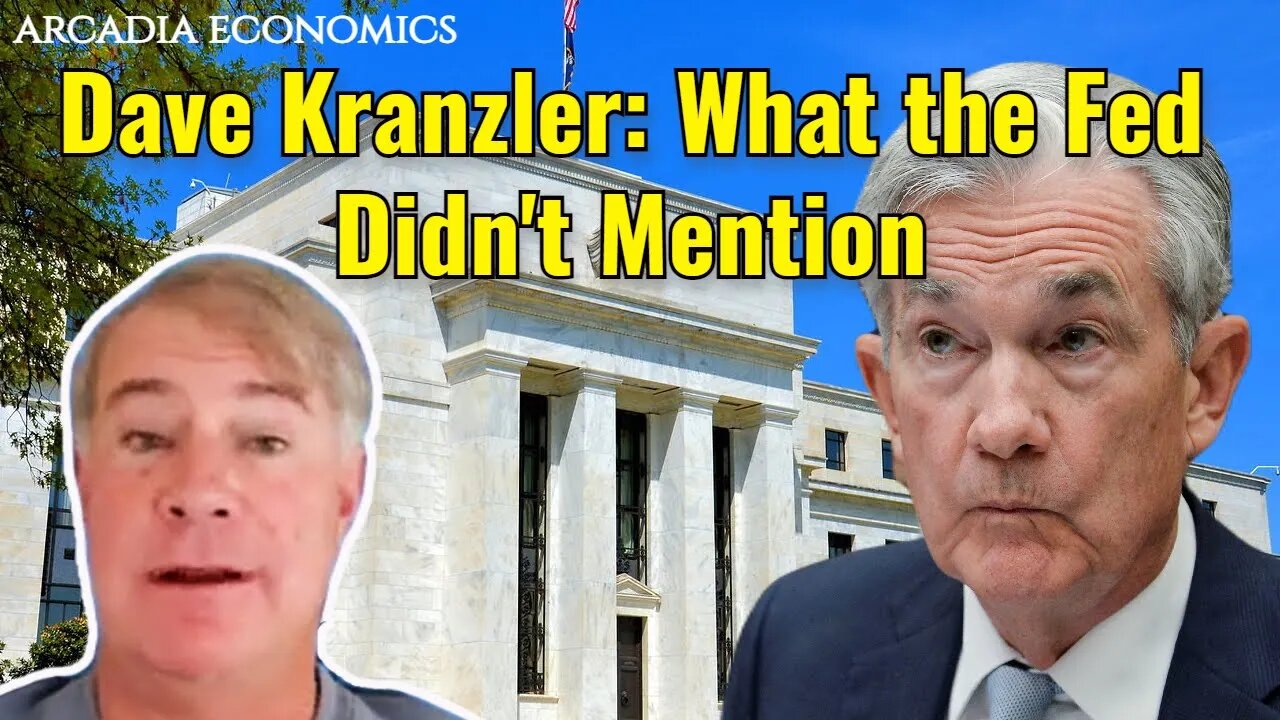 Dave Kranzler: What the Fed Didn't Mention...