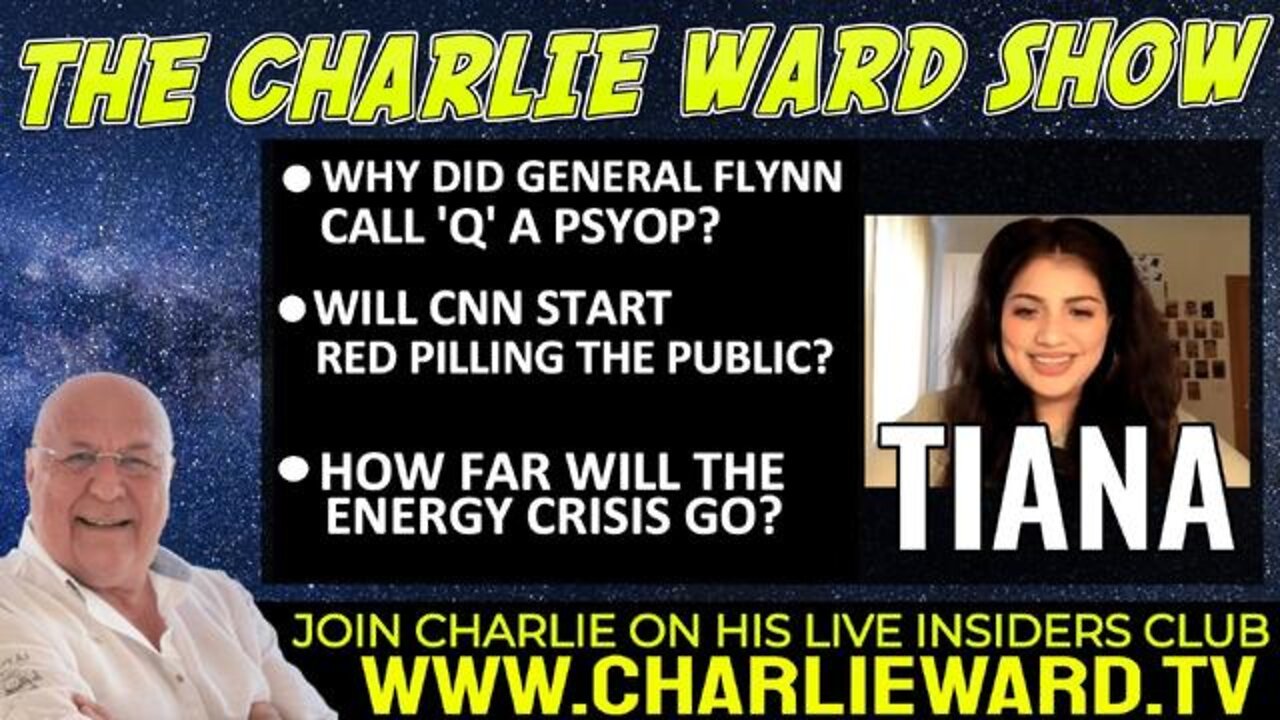 WHY DID GENERAL FLYNN CALL 'Q' A PSYOP? WITH TIANA KHALID & CHARLIE WARD - TRUMP NEWS