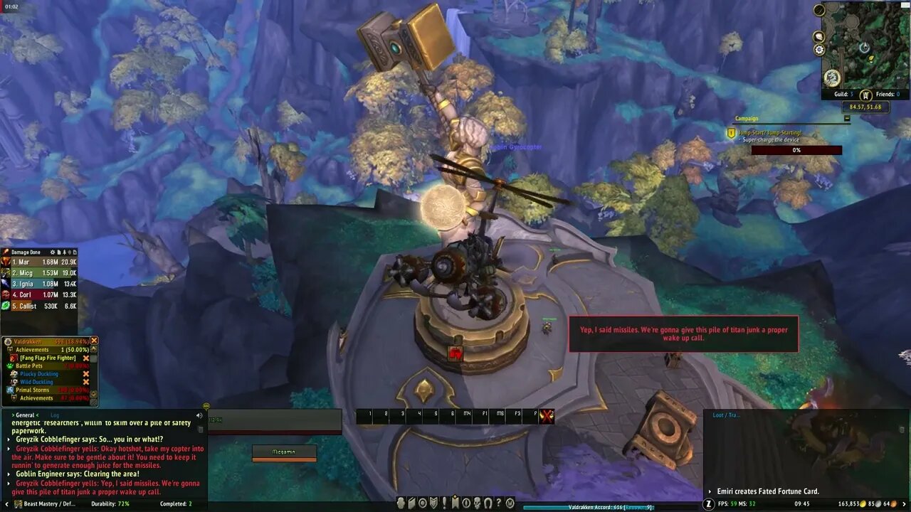 World of Warcraft Dragonflight Jump Start? Jump Starting!