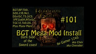 Let's Play Baldur's Gate Trilogy Mega Mod Part 101 - Dark Side