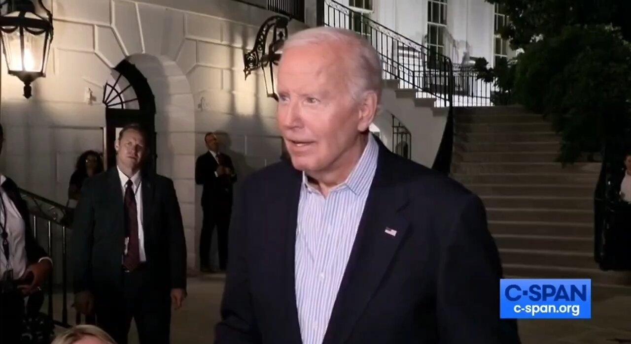 Biden: Secret Service Won't Allow Anyone To Go Into Crowds