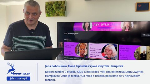 Jana Bobošíková, Hana Lipovská vs Jana Zwyrtek Hamplová