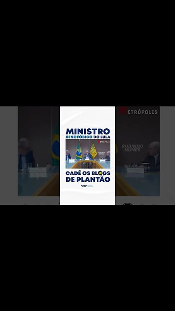 Imagina se um ministro do Bolsonaro falasse uma coisa dessas! Mas como é o Lula, tudo bem #shorts