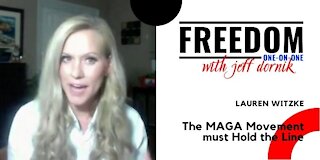 Lauren Witzke: If the MAGA crowd doesn’t Hold the Line against the Left and RINOs, America is done