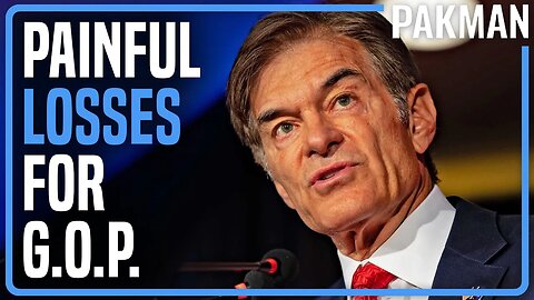 MAGA HUMILIATED: Oz, Mastriano, Dixon Down in Flames, Palin Loses