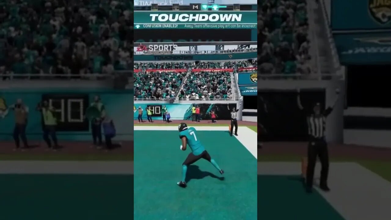 Madden 24 Trevor Lawrence Touchdown Pass C Jones 🏈 🎮 Jacksonville Jaguars NFL Xbox ps5