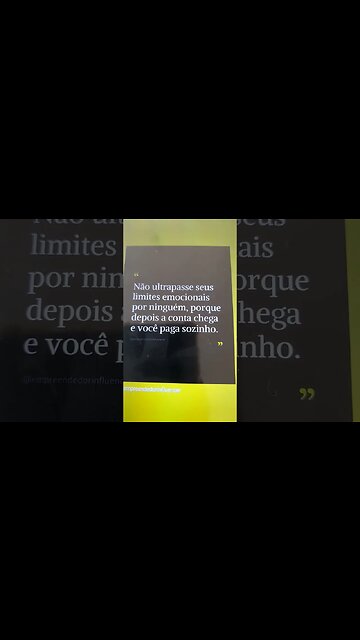 Nunca ultrapasse seus limites emocionais
