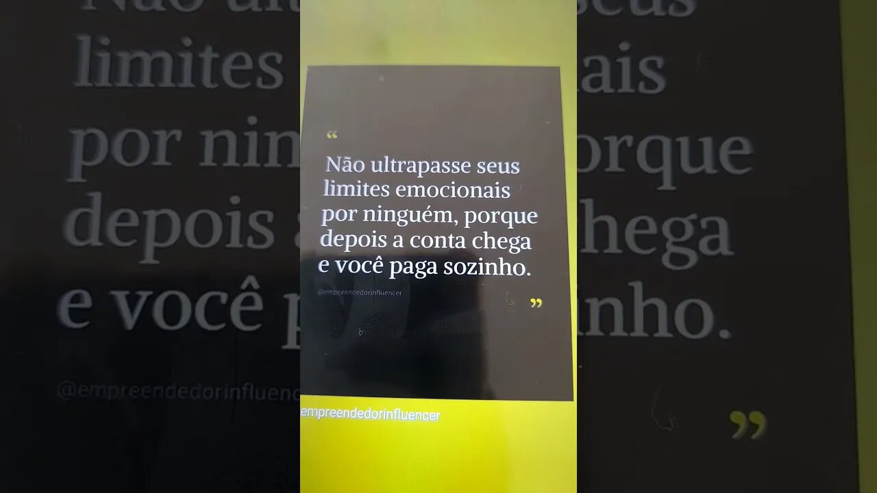 Nunca ultrapasse seus limites emocionais
