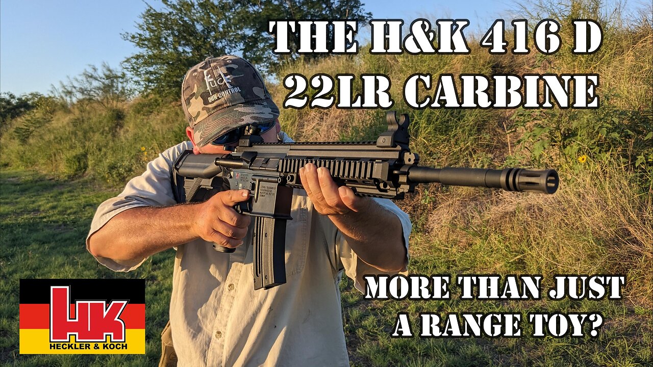 Reviewing the H&K 416 D 22lr Carbine! Is it more than a Range Toy?