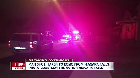 Man shot in Niagara Falls taken to ECMC