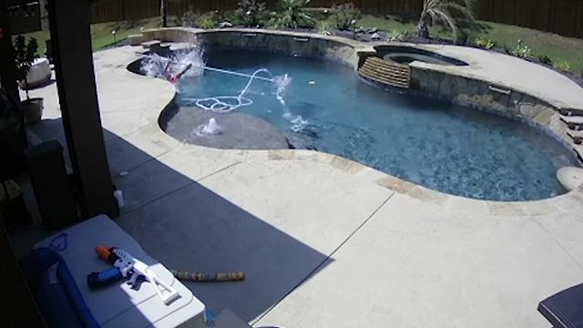 Swimming Pool Cleaning Fail