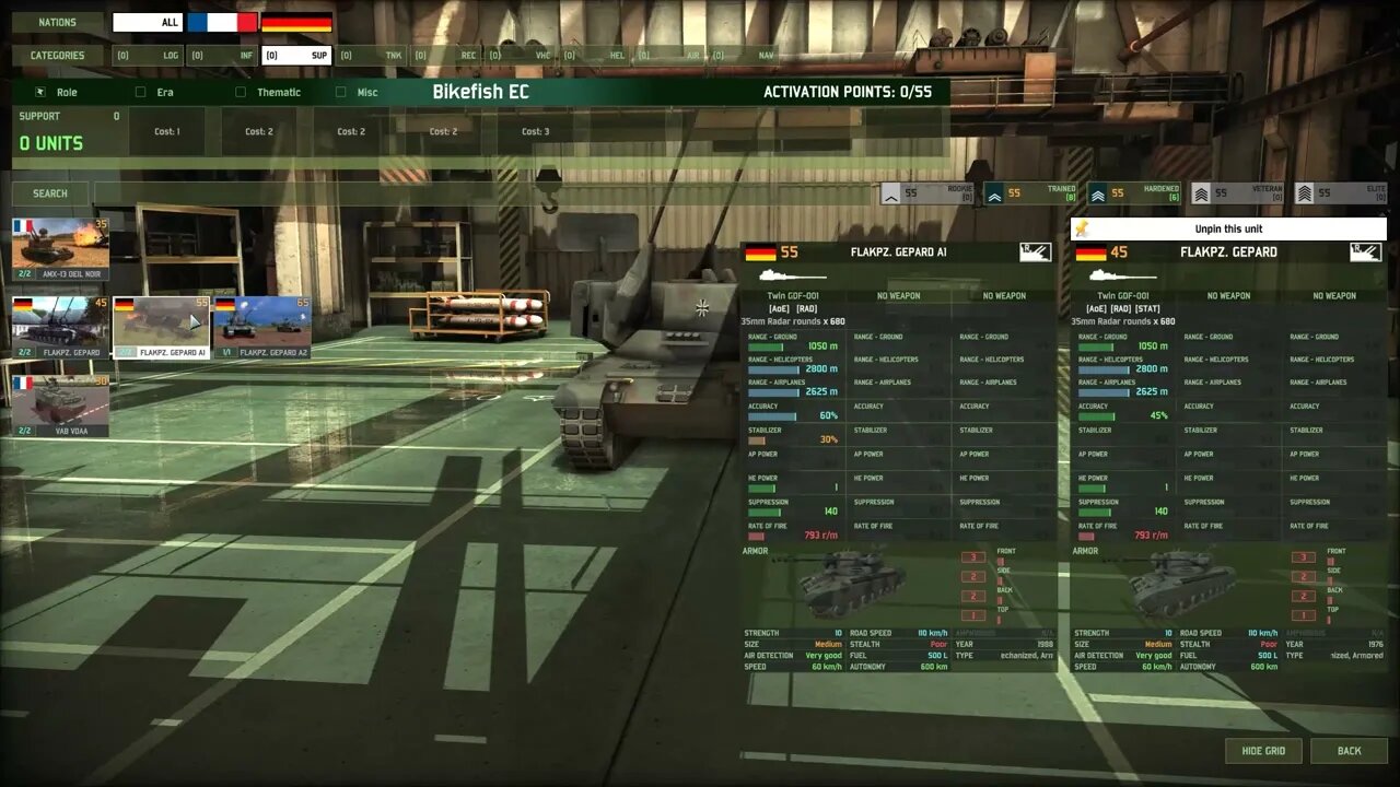 EUROCORPS Unit Comparisons | Anti-Air