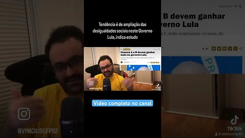 Tendência é de ampliação das desigualdades sociais neste Governo Lula, indica estudo PARTE 1