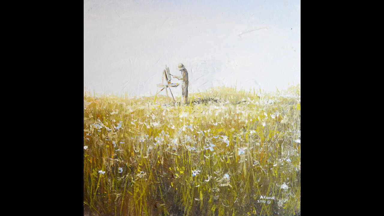 ''Melancholy'' by Akiane Painted under 100 minutes, 2016