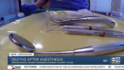 Arizona dental board considers new anesthesia rules after patients die