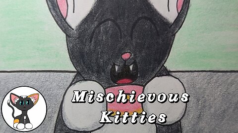 Mr. Fluffles Eating a Donut