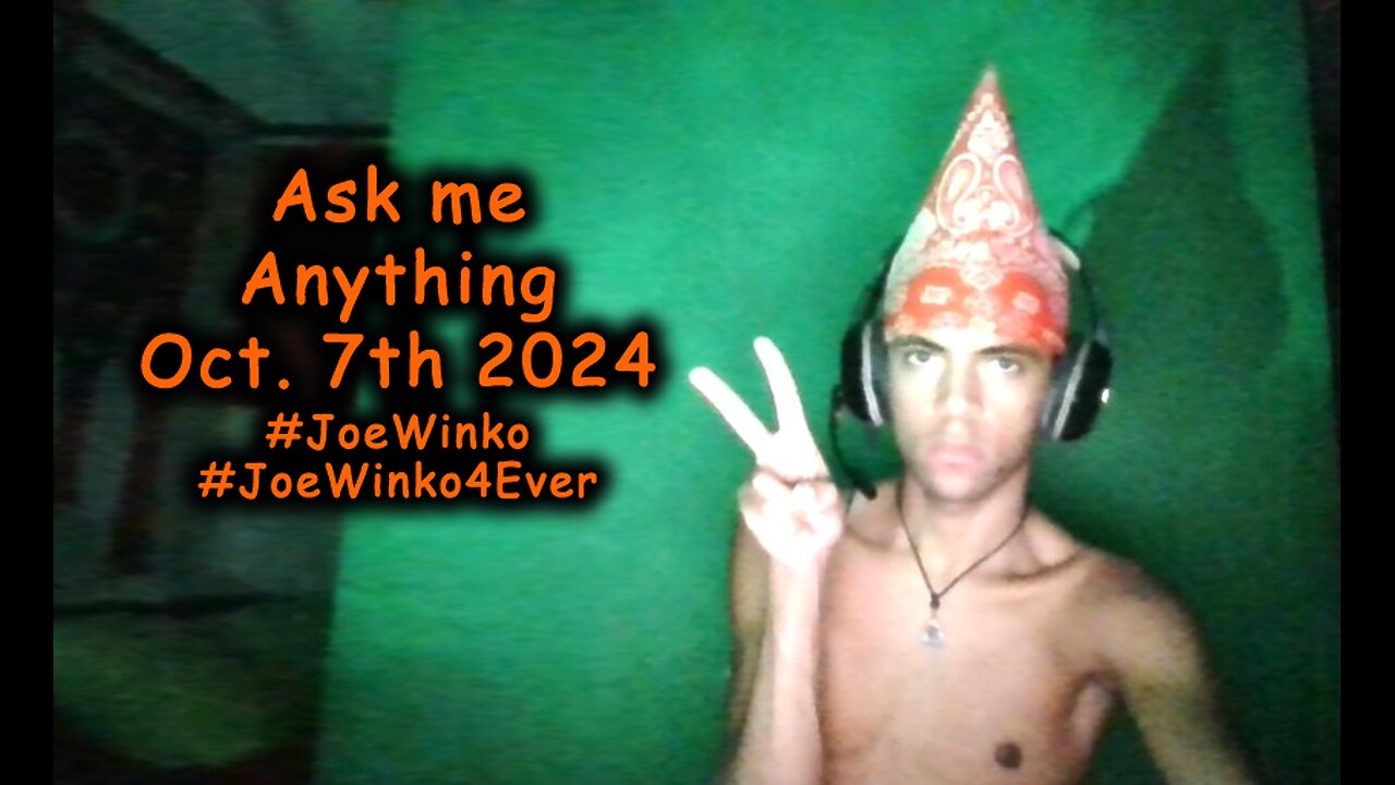 Ask Me Anything Livestream (Oct 7th 2024) | Joe Winko