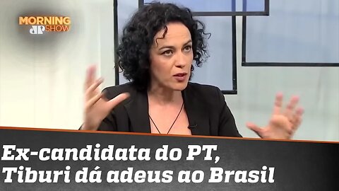 Filósofa Márcia Tiburi, ex-candidata do PT, relata ameaças e dá adeus ao Brasil