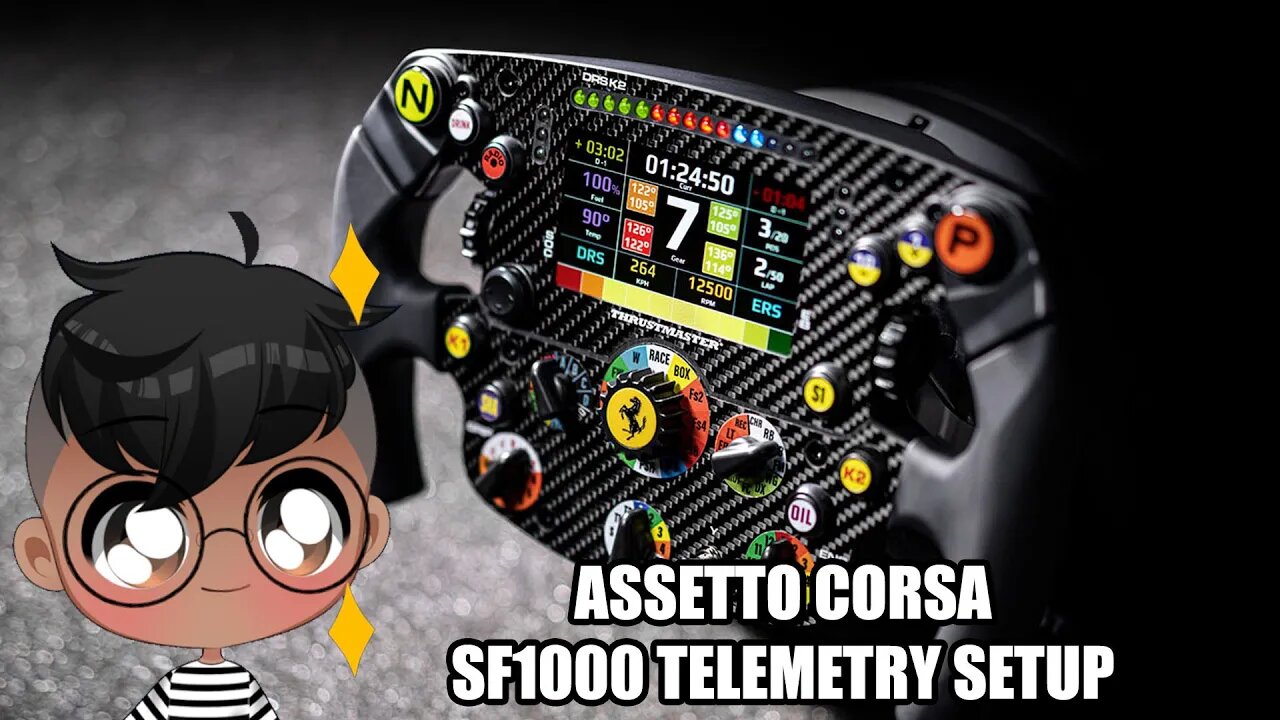 [Assetto Corsa] Thurstmaster Ferrari SF1000 Telemetry Setup