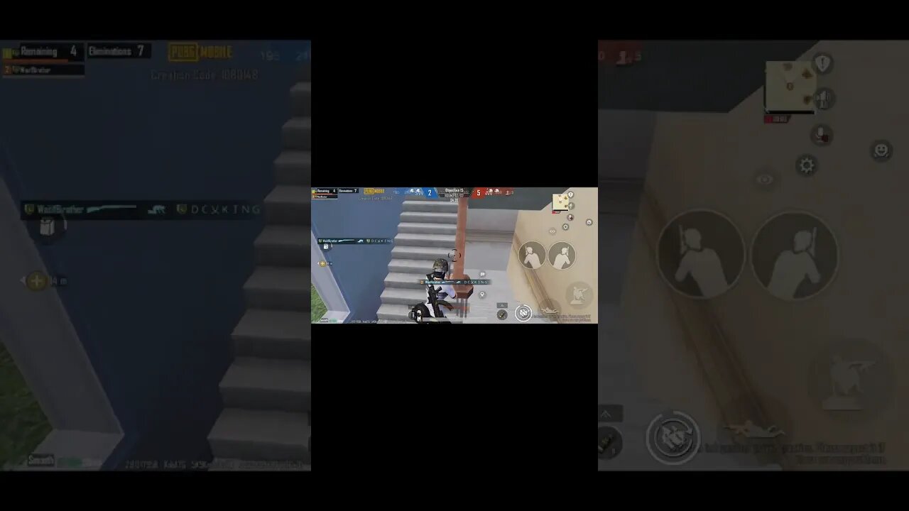 1 vs 2 in pubg mobile #pubgmobile #gaming #trending #shorts