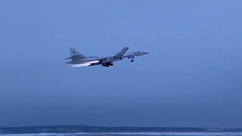 2 Russian Tu-160 nuclear bombers conduct patrol of the Artic, Black & Baltic Seas, & Pacific Ocean