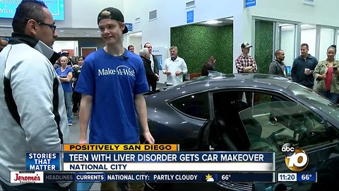 Positively San Diego: Teen gets car makeover