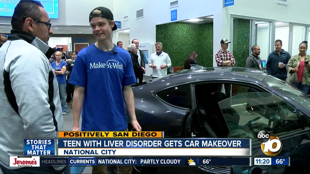 Positively San Diego: Teen gets car makeover