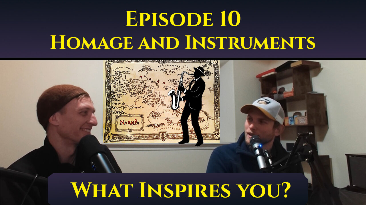 Homage and Instruments - The 'What Inspires You?' Podcast: Episode 10