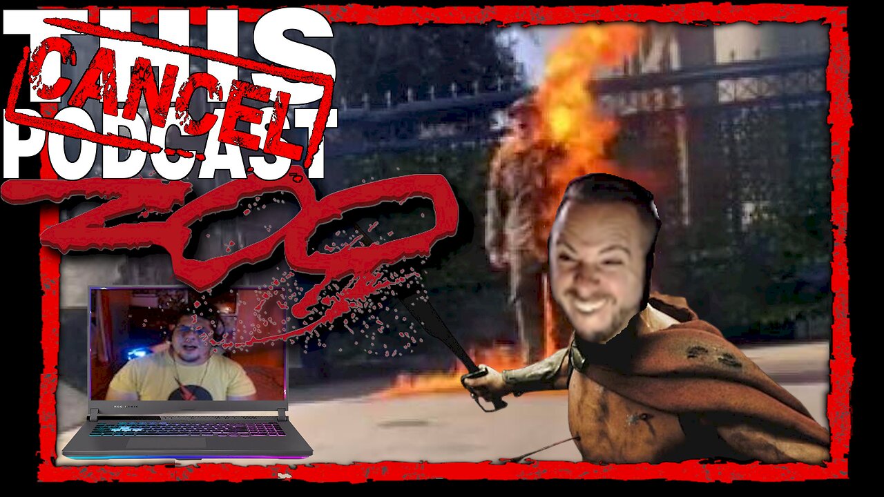 EPISODE 200: Trump/Biden, Immigration, Videogame Layoffs & Dudes Setting Themselves On Fire!