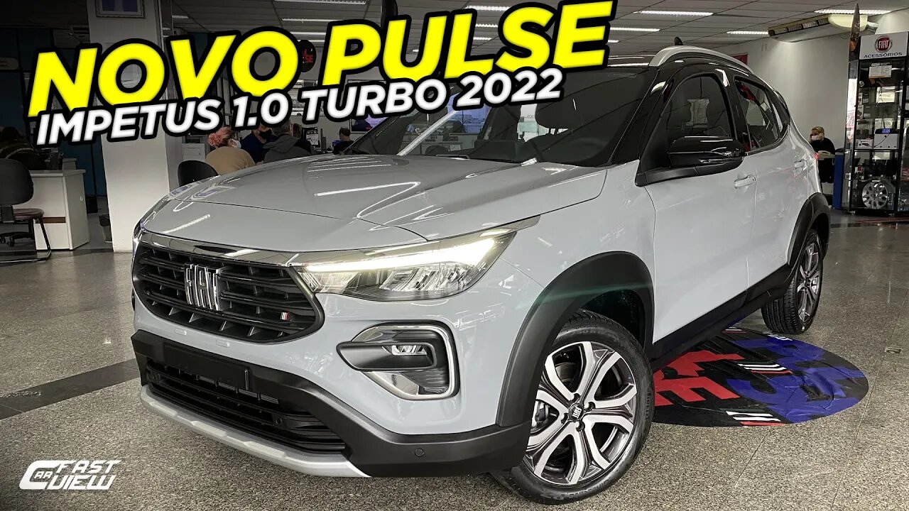 NOVO FIAT PULSE IMPETUS 1.0 TURBO 2022 VAI SER LÍDER COM ESSE ACABAMENTO? PREÇO E FICHA TÉCNICA