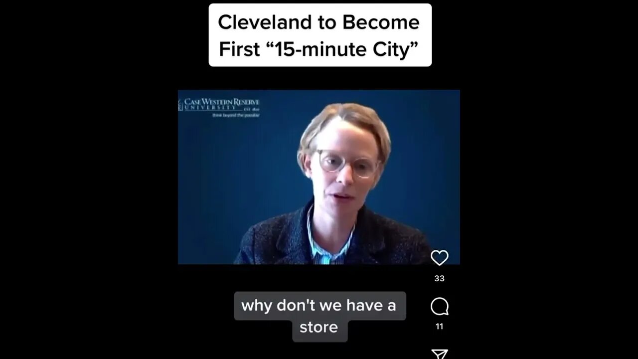 Cleveland To become the first 15 minutes city !