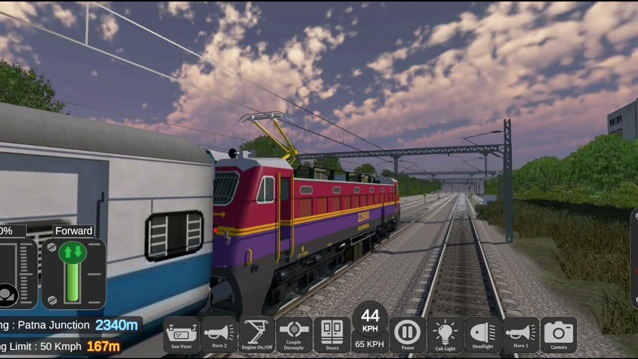 Danapur- Patna Superfast Express |Non Stop Train Journey |Railway Simulator India |Indian Game |Gaming