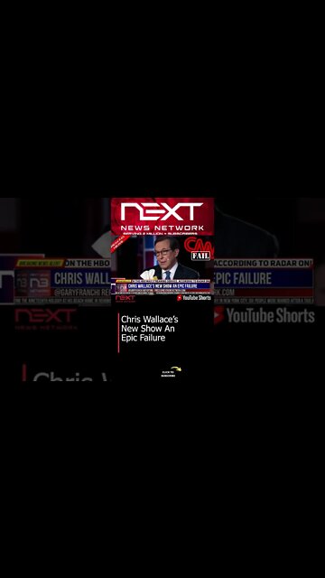 Chris Wallace’s New Show An Epic Failure #shorts