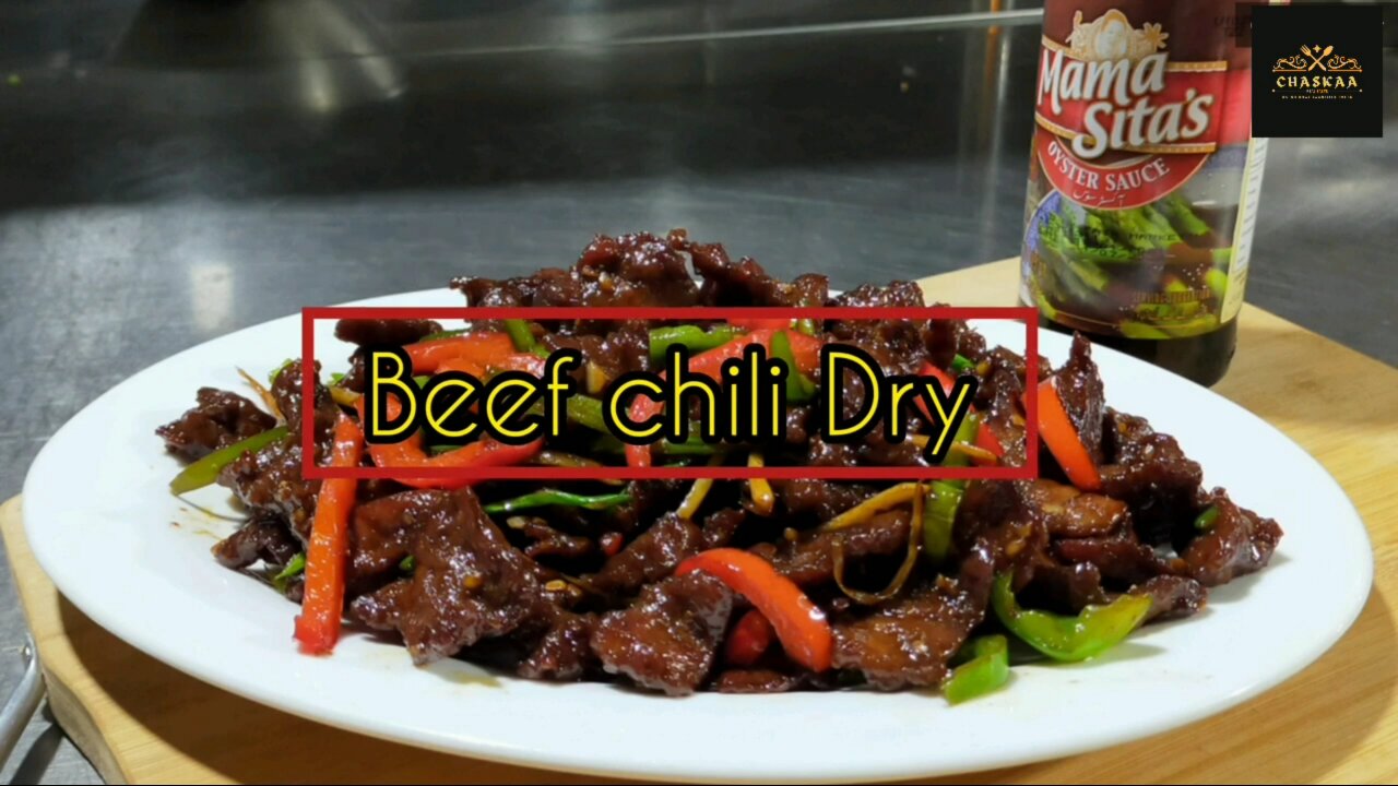 Beef Chilli Dry _ RECIPE _ by Chaskaa Foods