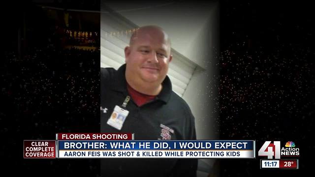 Brother of coach who died in FL shooting speaks