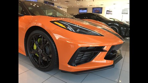 2022 Chevrolet Corvette Convertible- Amplify Orange