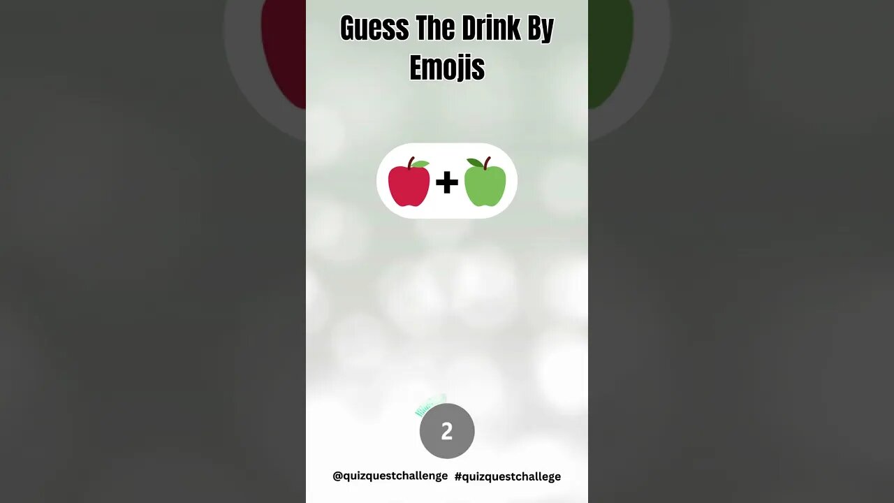 Guess the Drink by Emojis #shorts