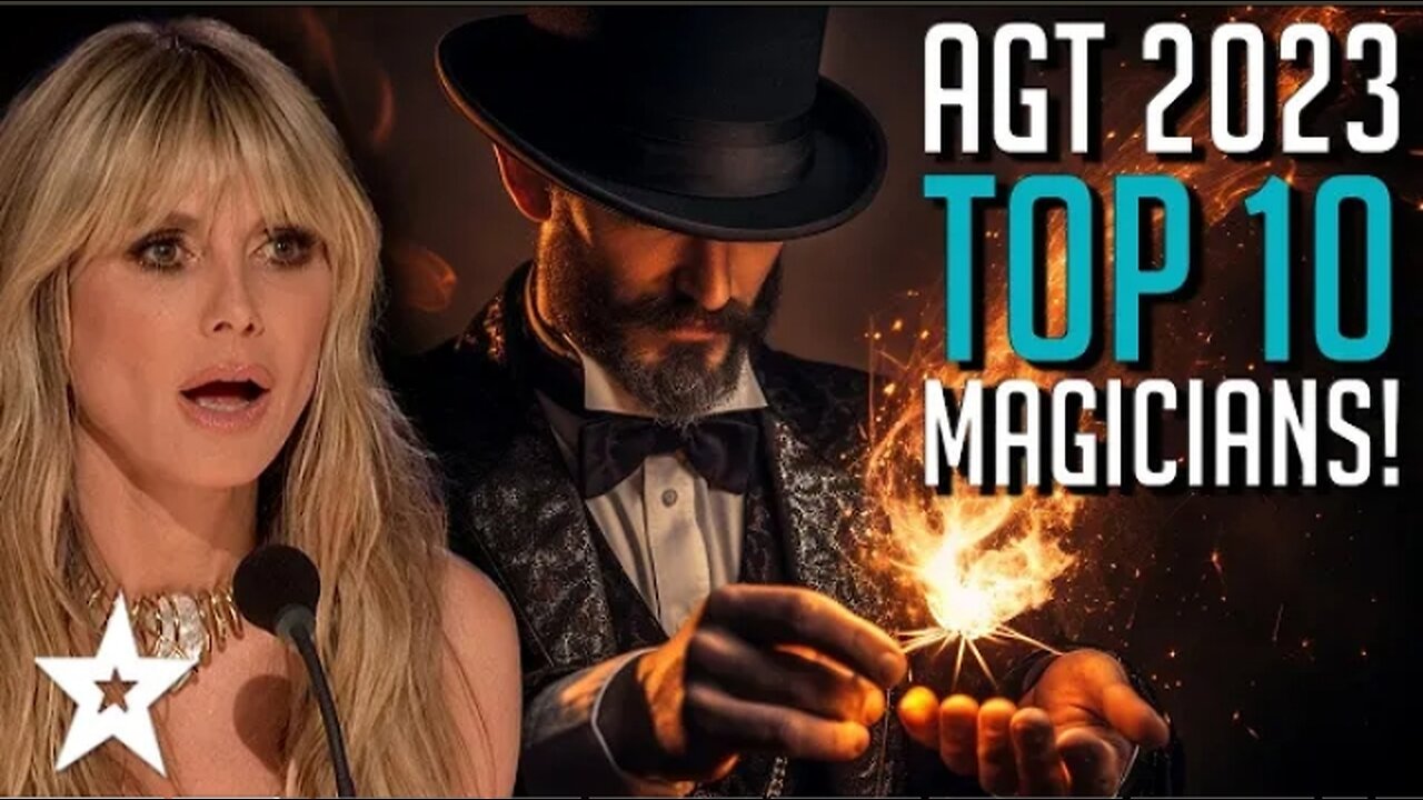 Top Ten BEST MAGICIANS on America's Got Talent 2023!