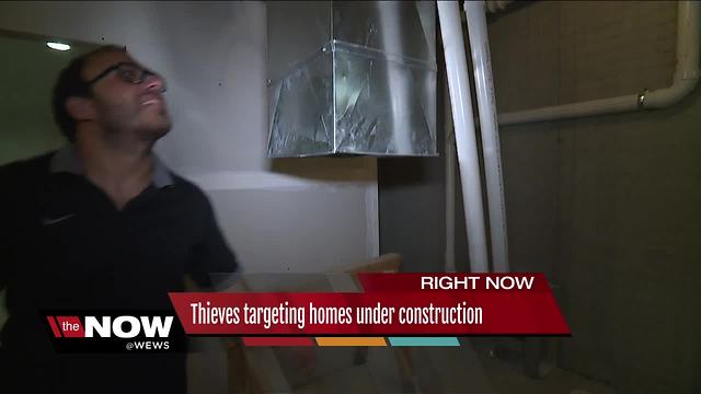 Thieves targeting Ohio City homes under construction