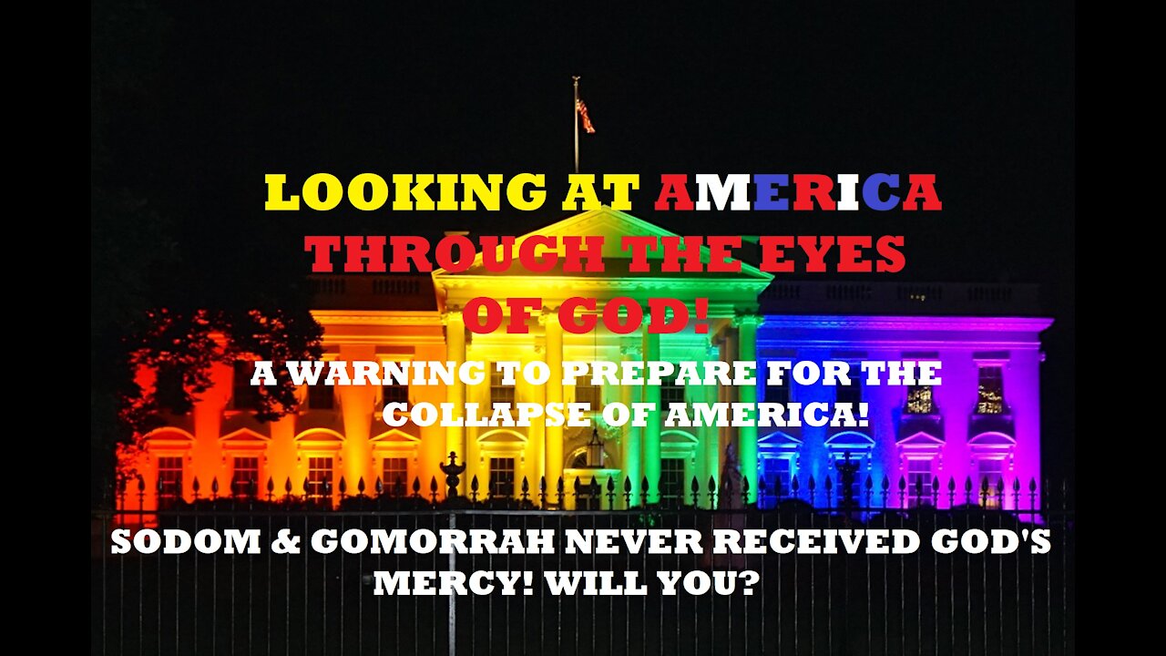 SEEING AMERICA THROUGH THE EYES OF AN ANGRY GOD. A VIDEO EVERY AMERICAN MUST SEE! EYE OPENING FACTS.