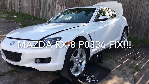 How to remove and install starter on a 2005 Mazda RX-8 (P0336 FIX!!)