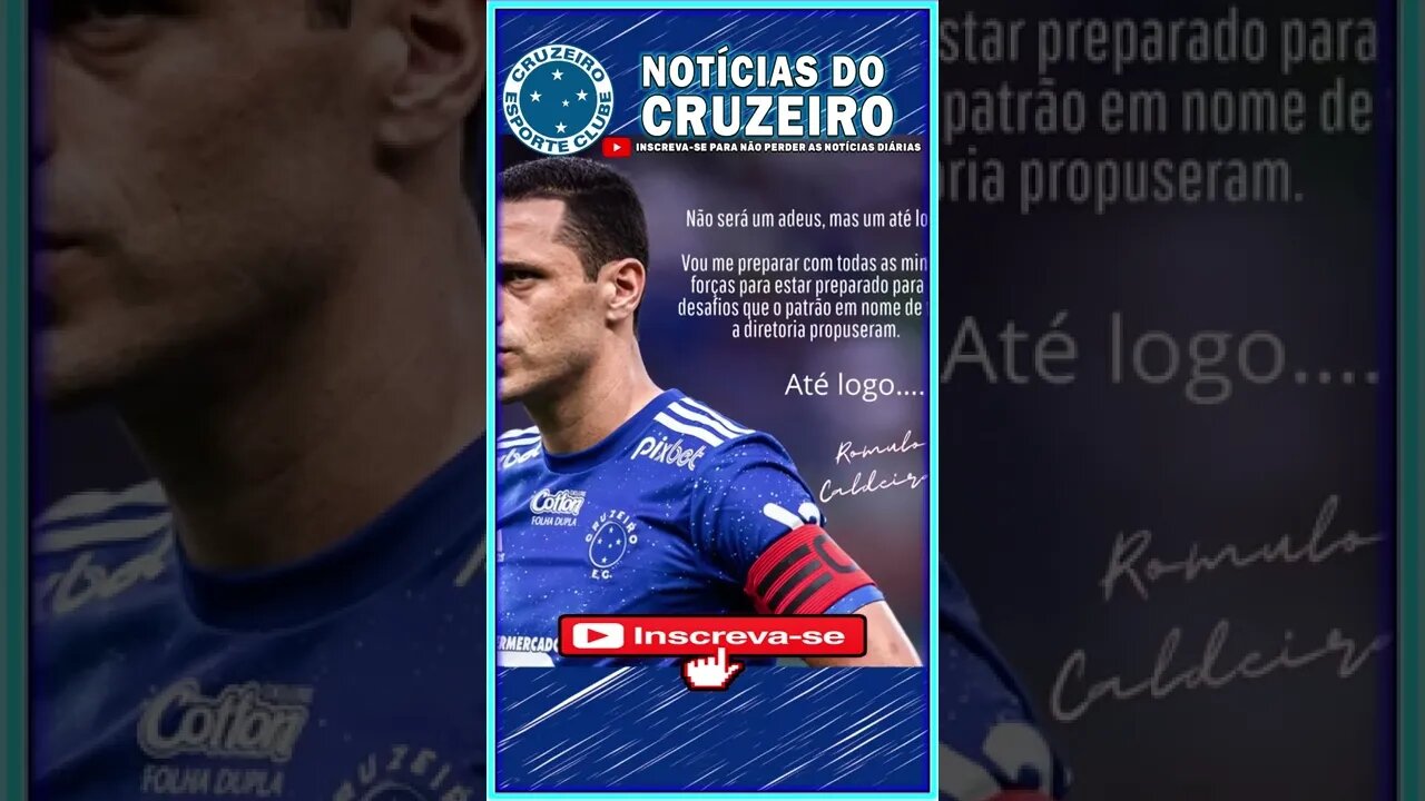 Lateral do cruzeiro anuncia saída após partida contra o CSA | #noticiasdocruzeiro