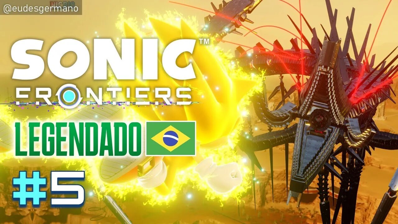 Sonic Frontiers #5 - Super Sonic VS Wyvern | Legendado Português PT-BR