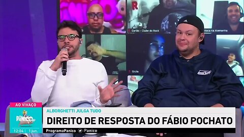 FÁBIO PORCHATO TEM A CHANCE DA RÉPLICA E ALBORGHETTI SÓ JULGA