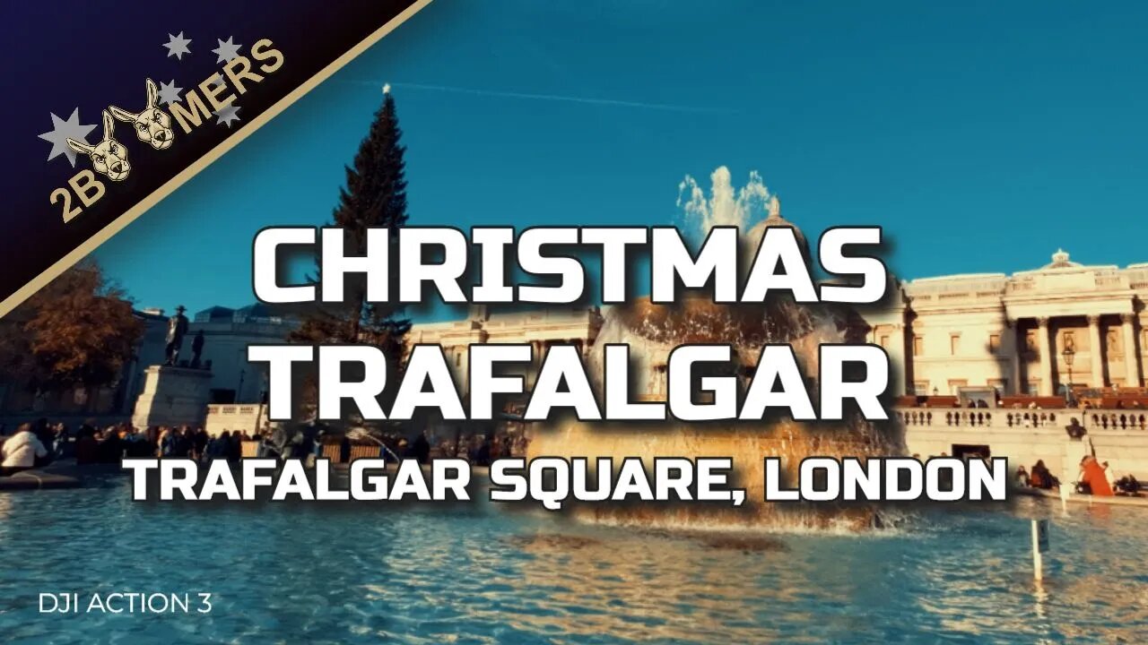 CHRISTMAS TRAFALGAR SQUARE LONDON